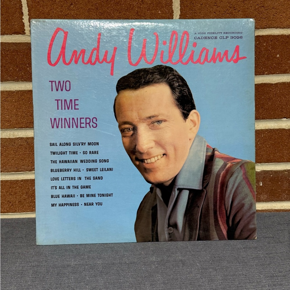 Vinyl Record Andy Williams LP Album